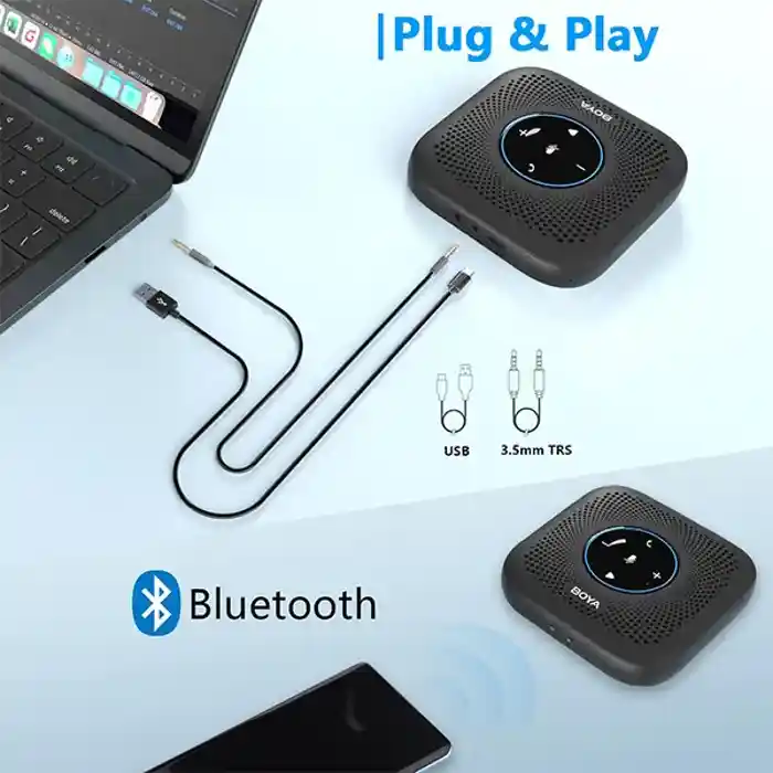 BOYA Blobby pro Conference  Speakerphone with Bluetooth